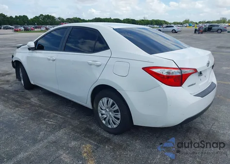 2015 Toyota Corolla L from USA, damaged, VIN 2T1BURHE8FC381516